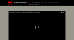 Desktop Screenshot of chrismasonperformance.com